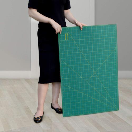WORKLION 24 x 36 Large Self Healing PVC Cutting Mat, Double Sided, Gridded Rotary Cutting Board for Craft, Fabric, Quilting, Sewing, Scrapbooking - Art Project…