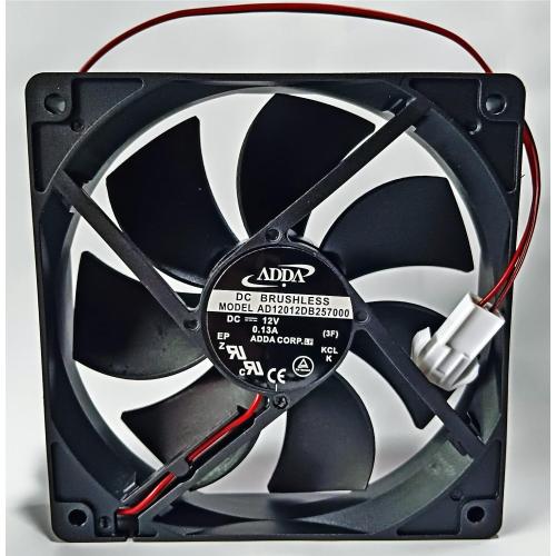 New AD12012DB257000 Cooling Fan for AD12012DB257000 DC12V 0.13A 12CM 12025 2-Wire Cooling Fan