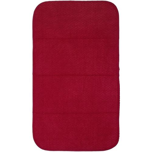 All-Clad Premium Reversible Dish Drying Mat for Kitchen: 16 x 28 Ultra-Absorbent, Long-Lasting, No Condensation, and Oversized for Large Pots and Pans - 3 Pack, Chili