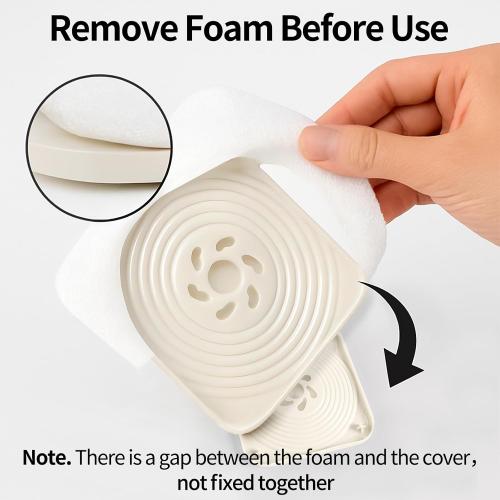 Dog Water Bowl,No Spill Water Bowl for Dogs 45oz Large Capacity,Safety Foam in The Dog Bowl, No Spill Bowl for Elevated Design Mess Proof is Easy to Clean, is Suitable for All Pets