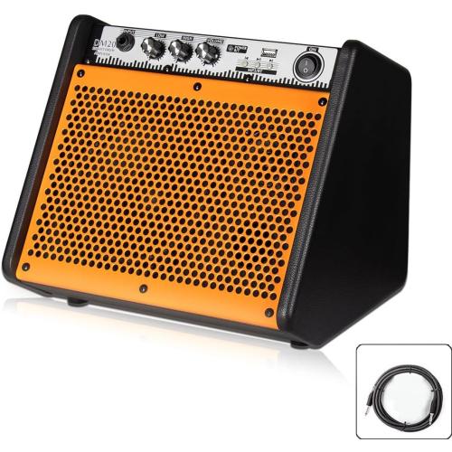 Coolmusic Keyboard AMP 20W Bluetooth Keyboard Amplifier,Electric Drum Speaker/Amplifier