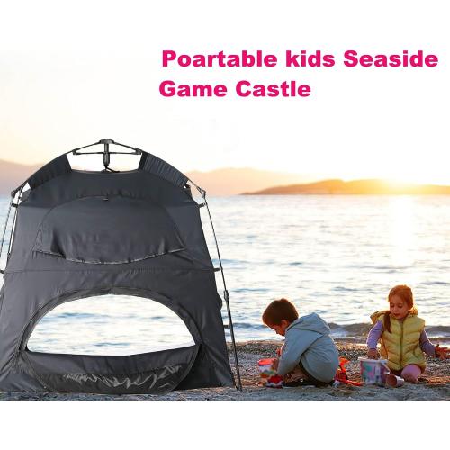 Play Tent-Portable Playhouse Blackout Sleeping Tent Cover,Blocking 95% Light for Kids &Toddlers,Indoor Castle House with Travel Carry Bag & Breathable Mesh Windows-Space for Children Birthday Gfits