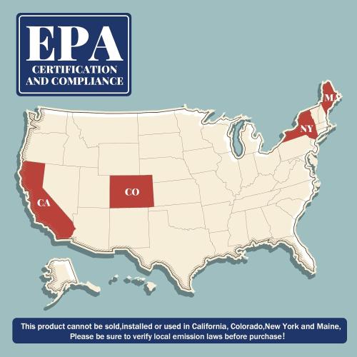 Catalytic Converter Fit for Toyota Tundra 2007-2019 V8 5.7L 4.6L Right&Left (For Extended Cab 2010-2019 145.7 Wheel Base Only) interchanges with 17450-0S110 and 17450-0S140,56250,643119