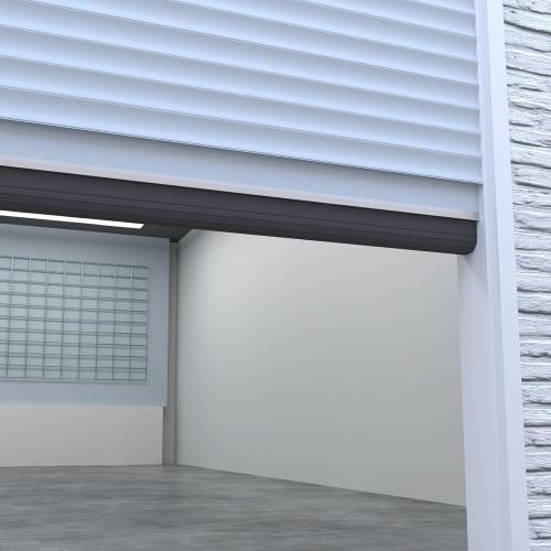 Garage Door Seal Bottom Rubber, Garage Door Seal Bottom Track with Pre-drilled Retainer Kit(16.5ft)