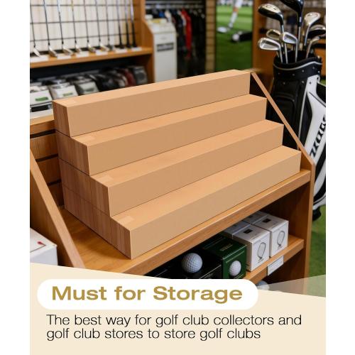Magicheap 5 Pack Golf Club Shipping Boxes, 48x4x4 Inch Tall Corrugated Cardboard Golf Club Box for Shipping Packaging Moving Mailing