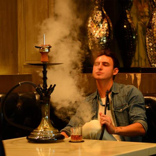 Complete Hookah Set with Everything - 4 Hookah Hose Portable Glass Hookahs Set with Washable Clay Hooka Bowl Coal Tongs Silicone Bong Aluminum Stem with Diffuser for Narguile Smoking