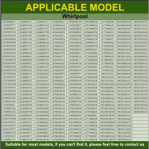279838 W10724237 3403585 Dryer Heating Element Assembly Replacement Part by AMI PARTS - WED4815EW1 NED4655EW1 Fit for whirlpool amana Dryer Heating Element