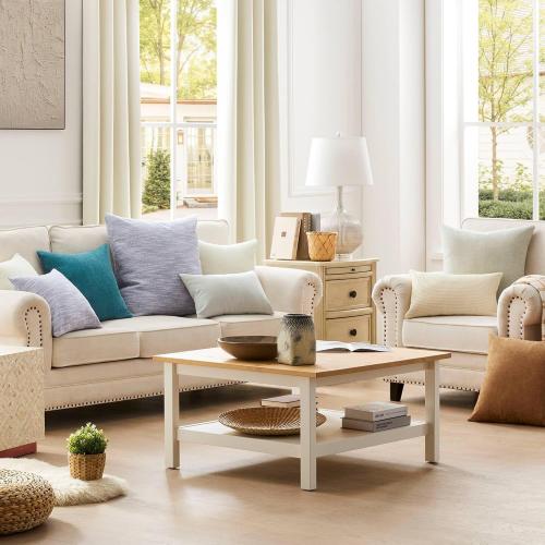 puredown®  Feather Down Pillow Insert, 1 Pack Lumbar Pillow Insert for Couch, Chairs, Office, Apartments