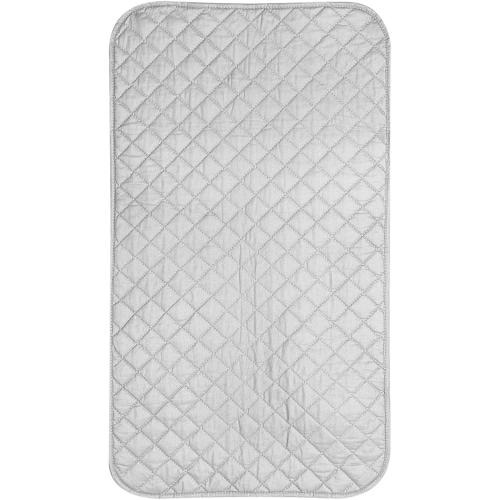 Joyzan Ironing Pad, Portable Magnetic Grip Iron Blanket Mat Isolate Heat Cover Board Alternative Washer Dryer Table Top Countertop Silicone Coating Scorch Resistan Travel Small Living Steam Pressing