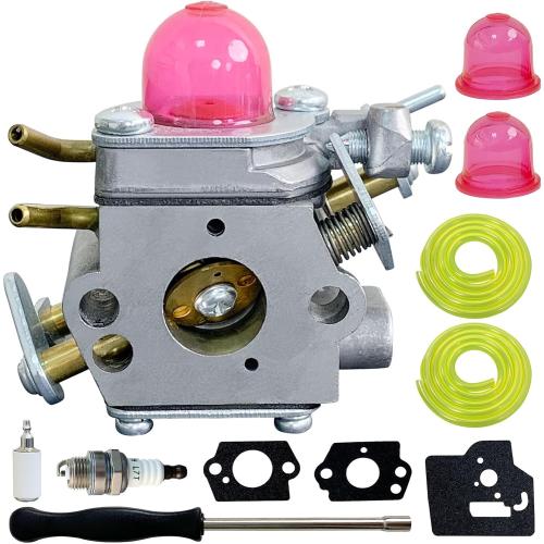 Ruixing OEM 531127910 Carburetor for Husqvarna 130L 330LK 130C Gas String Trimmer, Straight Shaft Gas Weed Eater 28cc 2-Cycle engine
