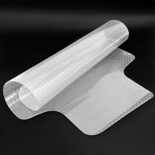 QWORK Heavy Duty Office Chair Mat for Carpet, 48x36 Inches with Lip, Studded, Slip Resistant