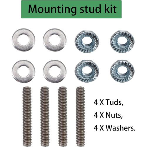 Intake manifold adapter Replace for TBI 5.7 350 adapts a small block 1.75 bore throttle body injection 1 thick Fits Pattern 4-barrel Manifold Alloy Durable