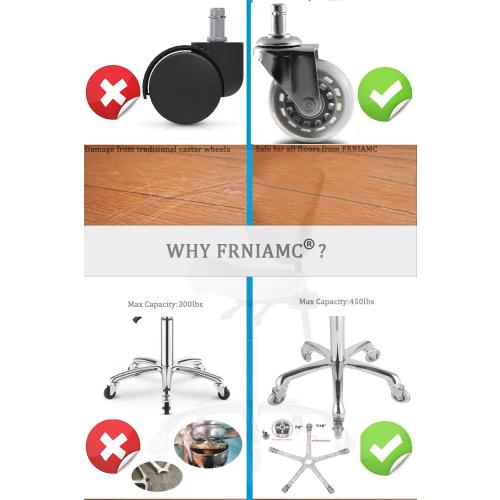 Professional Rolling Salon Stool – Wide Round Seat, Height-Adjustable Heavy-Duty Chair with Wheels for Salon, Spa, Tattoo & Home Office