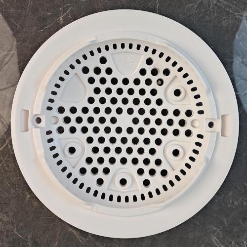 WG1048E White Pool Main Drain Cover Replacement Compatible with WG1048E for Suction and Dual Outlet Cover Replacement for Pools
