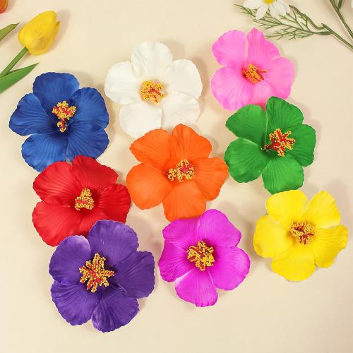 9Pcs Hibiscus Flower Hair Clips Hawaiian Beach Hair Accessories‼️missing one‼️