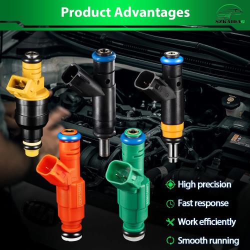 Fuel Injectors for:-Ford F150 V6 4.2L Naturally Aspirated 2005 2006 2007 2008 Set of 8 Replacement OE# FJ869, 800-1905N, 8001905N, CM-5105, CM5105, 5L3Z9F593AA, 5C3Z9F593AA