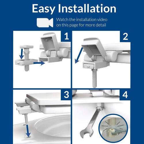 Mayfair NextStep2 Slow-Close Toilet Seat with Built-In Toddler Potty Training Seat, Removable, White, Elongated