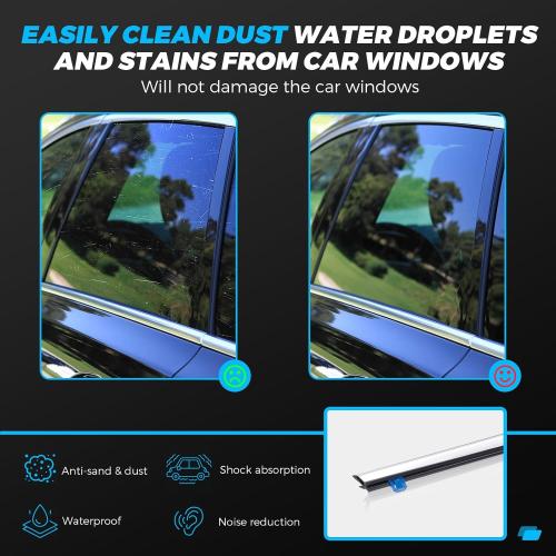 Chrome Window Weather Stripping For Honda Civic 2012 2013 2014 2015, For Honda Civic Window Trim Molding, 72450-TR0-A01 72410-TR0-A01 72950-TR0-A01 72910-TR0-A01