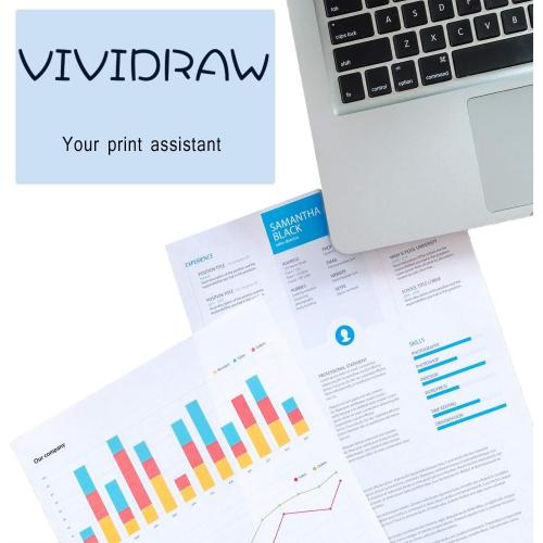 936e Ink Cartridge Replacement, 4-Pack with Chip, Compatible with OfficeJet Pro 9125e, 9135e, 9110b Series Printers