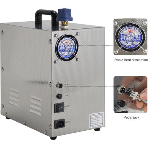 1300W Professional Jewelry Steam Cleaner, Stainless Steel Jewelry Steam Cleaner, 2L Electric Steam Jewelry Cleaner,for Cleaning Jewelry/Gold/Silver