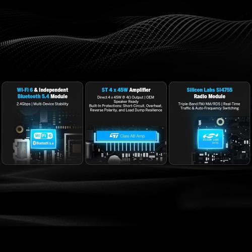 Eonon Car Stereo MODELO M3BLA12 OS ANDROID 12 RAM 2GB STORAGE 32GB SCREEN SIZE 9 Q LED TOUCHSCREEN