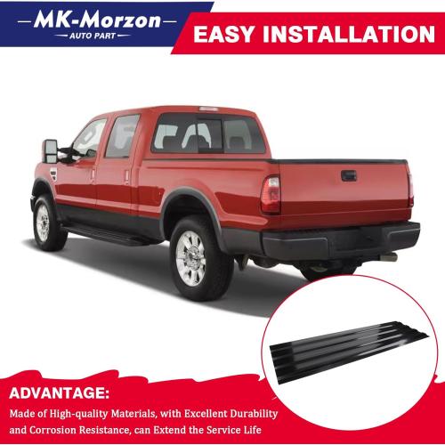 926-881 Black Weld-in Bed Floor Rust Repair Panel Compatible with Ford F-250 F-350 F-450 Super Duty Replaces# BC3Z9911215A BC3Z9911215B (2Pcs)