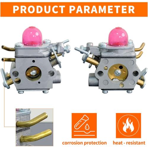 Ruixing OEM 531127910 Carburetor for Husqvarna 130L 330LK 130C Gas String Trimmer, Straight Shaft Gas Weed Eater 28cc 2-Cycle engine