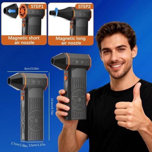 2026 Upgrade Suptruck Frostblazer Thermal Snow Blower, Portable Suptruck Frostguards Thermal Blower, Snow Blower with Efficient Turbine Tech, Portable for Car Windshield Defrost, Snow Removal