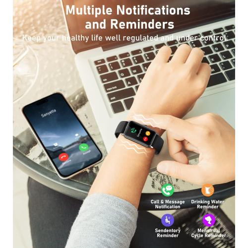Fitness Tracker Smart Watch with 24/7 Heart Rate Blood Pressure Blood Oxygen Sleep Monitor115 Sports Modes Step Calorie Counter Pedometer IP68 Waterproof for Android and iPhone