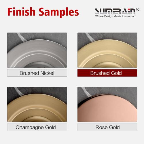 sumerain Touchless Pull Down Kitchen Faucet Brushed Gold Hands-Free Motion Sensor Kitchen Sink Faucet Single Handle
