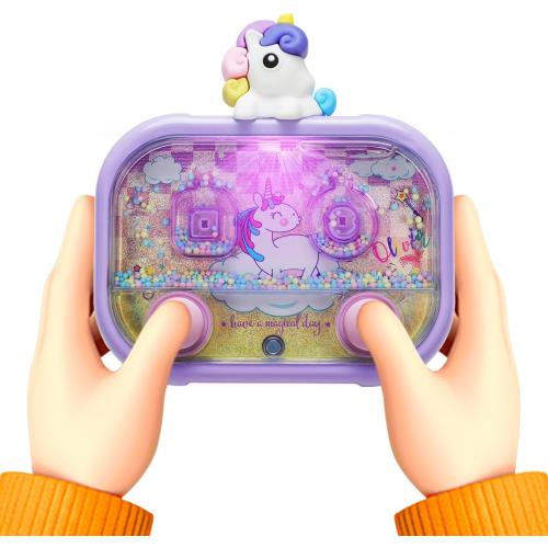 Handheld Water Game with Light – Water Ball Target Toy for Kids 3