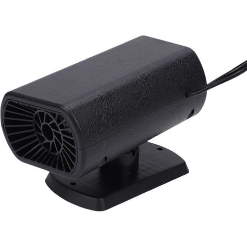 12V Car Heater, 150W Portable Windshield Defogger and Defroster with Suction Holder, 2 in 1 Heating and Cooling Fan, 360 Rotatable, Into Cigarette Lighter, for Vehicle SUV