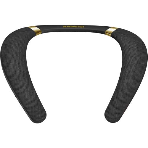 Monster Boomerang Neckband Bluetooth Speaker, Neck Wireless Wearable Speaker with 12H Playtime, True 3D Stereo Sound, Portable Soundwear, IPX7 Waterproof, for Home Sport Outdoor