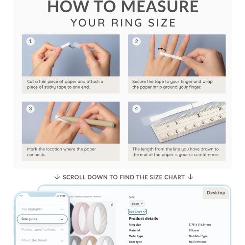 ThunderFit Women’s Silicone Wedding Rings – 5.5mm Wide, 2mm Thick Engagement Rings, Rubber Engagement Bands, 7-Pack