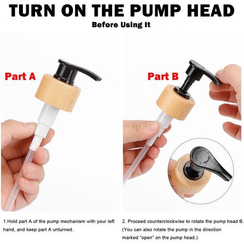 Color White and Black  Glass Soap Dispenser Set, Refillable Dish Soap Pump Dispenser, Kitchen Bathroom Counter Shampoo Conditioner Dispenser (with Marble Tray)