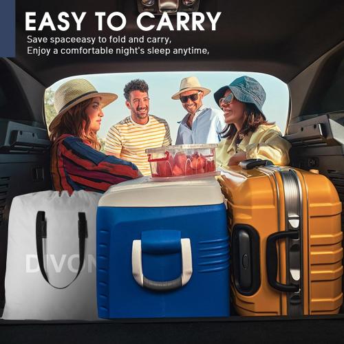 Twin Air Mattress with Built-in Pump,18''Raised Blow Up Mattress 2 Mins Self Inflation/Deflation,Upgraded Thicker Inflatable Mattress,Flocked Top Air Bed with Storage Bag for Guests,Home,Camping