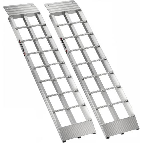 Aluminum Shed Ramps 36x 8 inch Dual Mower Ramps 1500 Lbs Capacity for Garage Shed Storage, Bike Motorcycle Lawn Mower Snow Blower Loading Ramps‼️light dirt and good condition‼️