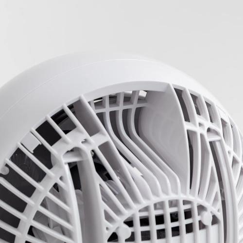 IRIS USA WOOZOO Air Circulator Fan with Remote, Oscillation, 3 Speeds, 52ft Max Air Distance, Adjustable Tilt, Quiet Motor, Small Fan for Bedroom, Office, Dorm, White‼️light dirt and missing remote‼️