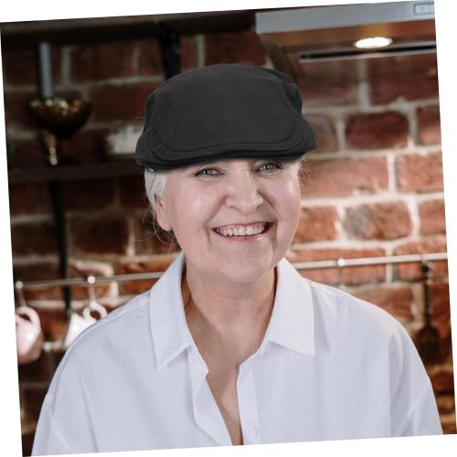 1pc Work Beret Kitchen Cap Chef Turban Chef Skull Hat Men s Newsboy Caps Chef Hat Green