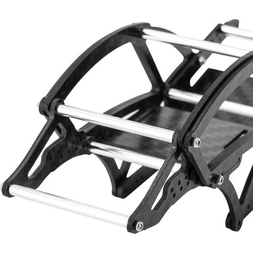INJORA Kangaroo Carbon Fiber Chassis Frame Kit for SCX24 Deadbolt JLU C10 Bronco 1/24 RC Crawler Upgrade