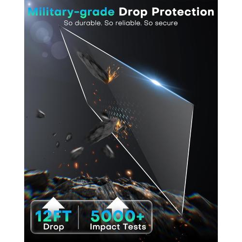 OMOTON Screen Protector for Ford Explorer 2020-2024, (XLT/ST-Line/Limited/Timberline/ST/Platinum/King Ranch) 10.1 Inch Touchscreen Accessories 9H Hardness Tempered Glass, Anti-Scratch, HD Clear