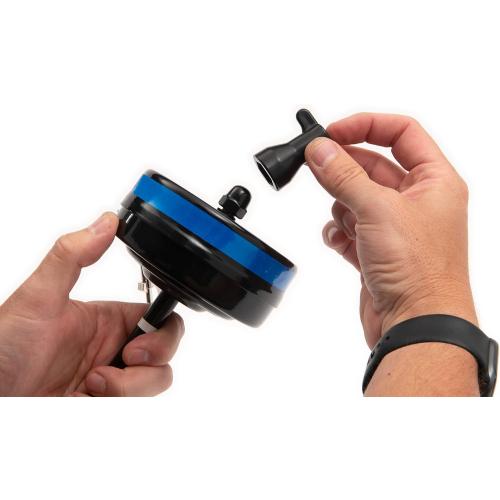 Lixit Bracket Mount and Stake Retractable Leash Tie Outs for Dogs (Stake, Medium)