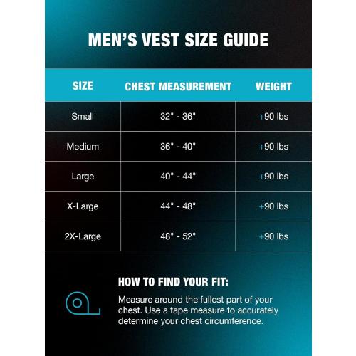 HyperLite Men's Elite Life Jacket - US Coast Guard Approved Level 70 Buoyancy Aid, Great for Any Water Sports Activity Including Boating, Paddle & Swimming