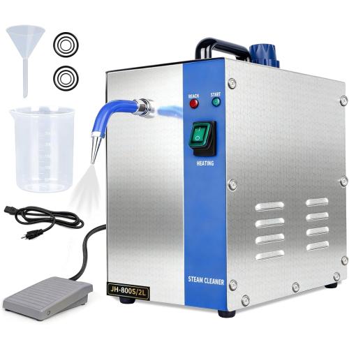 Ewelry Steam Cleaner, 2L/0.52 Gal Professional High-Pressure 135°C/275°F, 8-Min Fast Heat Up,– for Silver, Gold, Gem & Diamond Jewelry Cleaning