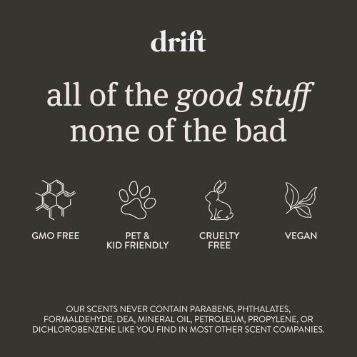 Drift Car Air Freshener - The Original Wood Air Freshener - Car Odor Eliminator - Long Lasting Scent - Auto Accessories - Metal Clip - Essential Oils - Clean Ingredients - Pine Scent Starter Kit
