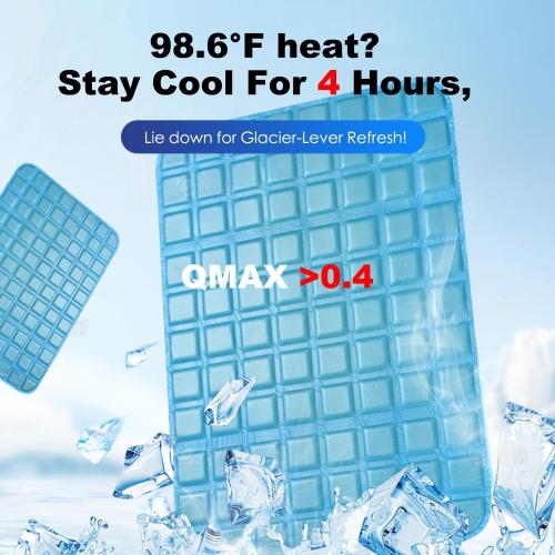 macinso Gel Cooling Pillows for Sleeping, Cooling Memory Pillows for Side Back Stomach Hot Sleepers, Gel Layer Provides Coolness Luxury Memory Foam Pillow for Neck and Shoulder 1Pcs