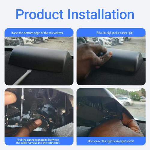3rd Brake Light Full LED Rear Center Waterproof High Mount Stop Light Lamp Compatible with 2016 2017 2018 2019 2020 2021 2022 2023 Nissan Maxima