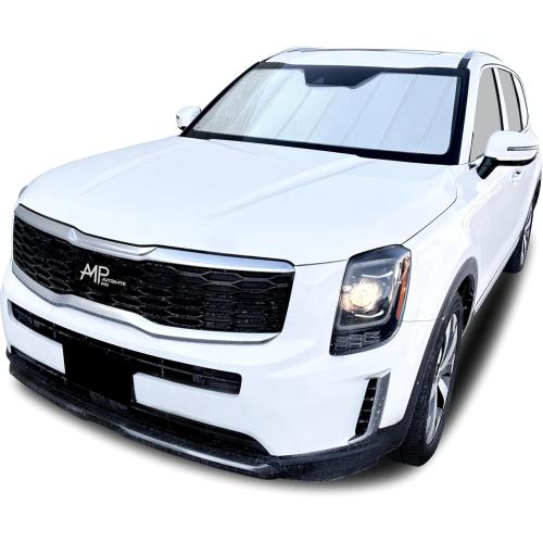 Custom Fit Windshield Foldable Sunshade for Subaru Forester SUV, 2026 2025, Compact Block UV Rays Protector Lightweight Flexible Rigid Insulation Accessories (Made in USA)