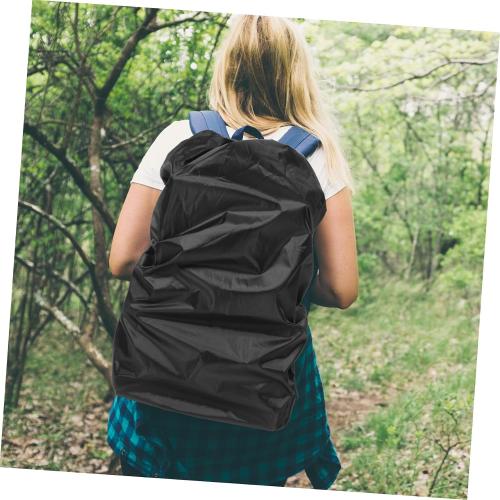 Waterproof Backpack Rain Cover Rainproof Anti- Cover for Hiking Camping Traveling Lightweight Reusable Outdoor Backpack Protector Fits 17.32 X 15.74 X 0.39 in Backpacks