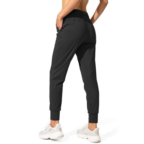 Size L SANTINY Women's Joggers Pants Pockets Drawstring Running Sweatpants for Women Lounge Workout Jogging